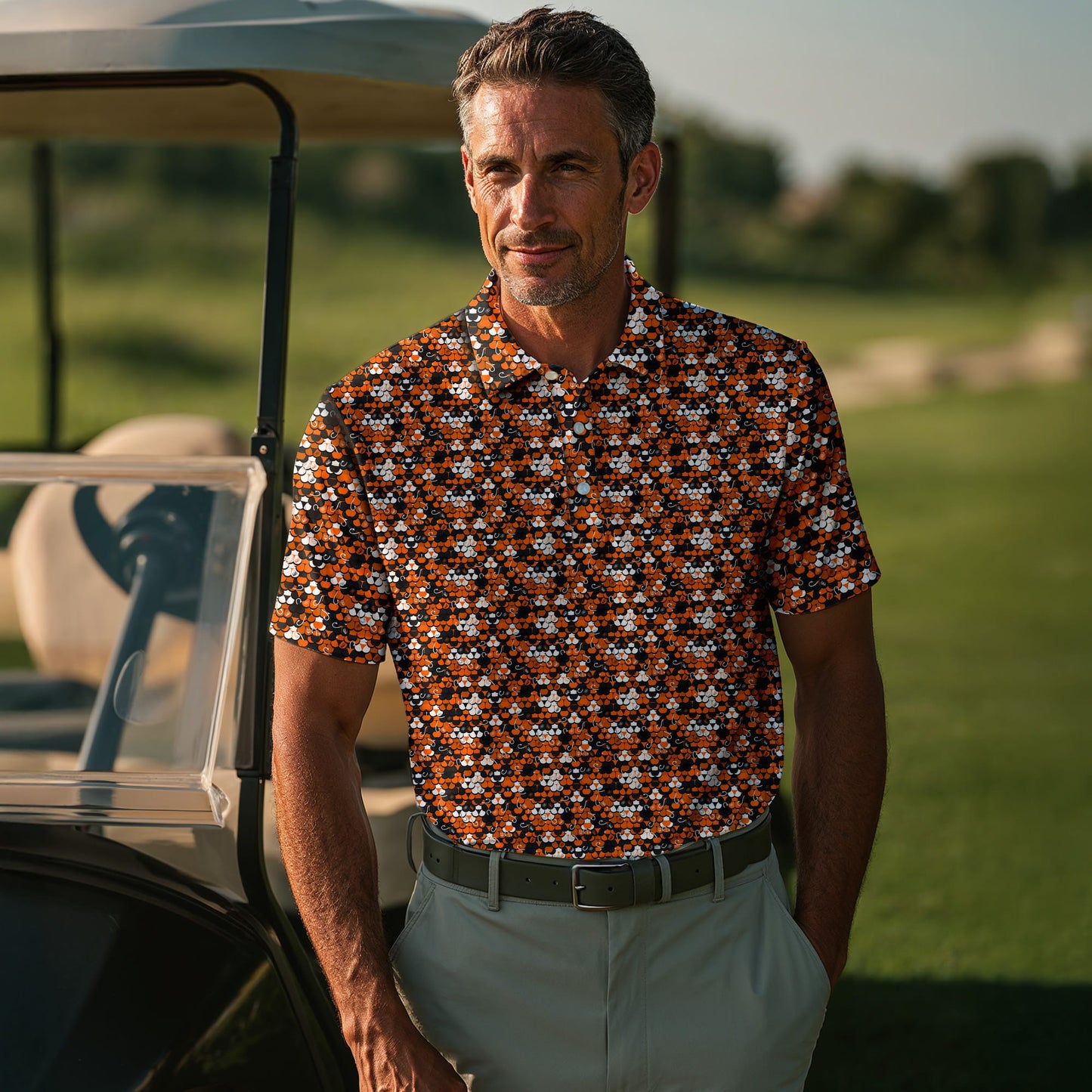 Halloween Gift Men Polo Shirt