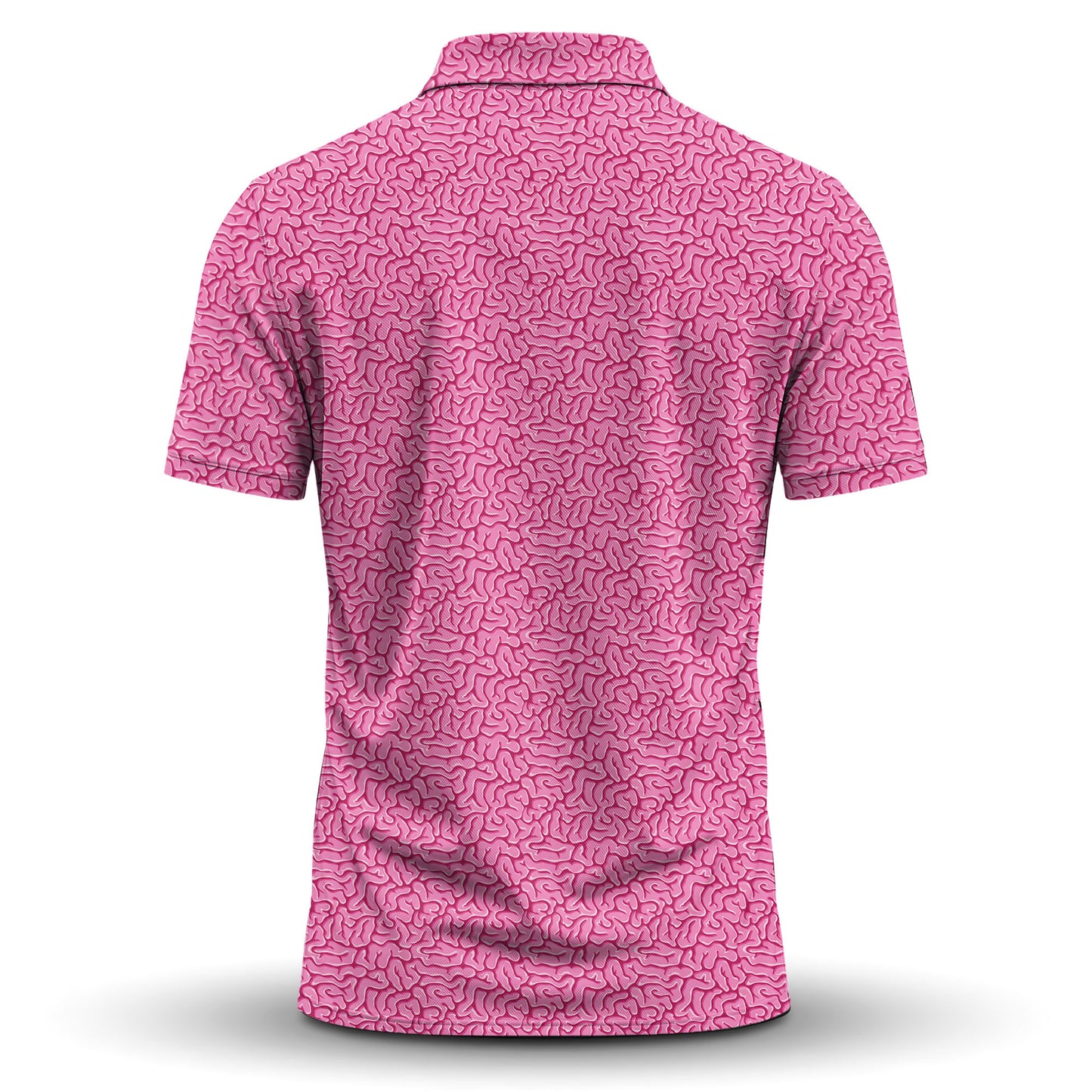 Brain Pattern Men Polo Shirt