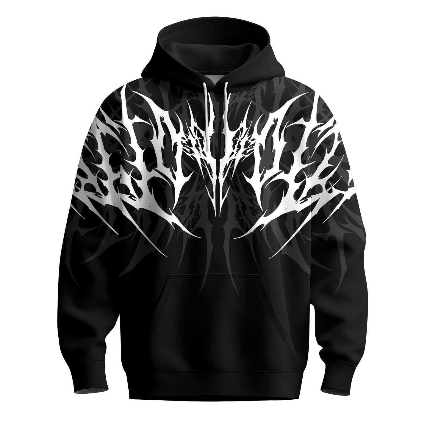 Black & White Tattoo 2026 Men Hoodie