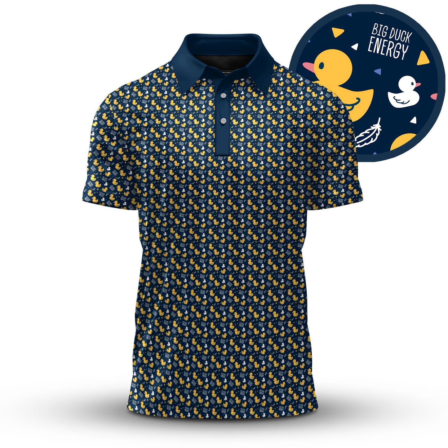 Big Duck Energy Men Polo Shirt