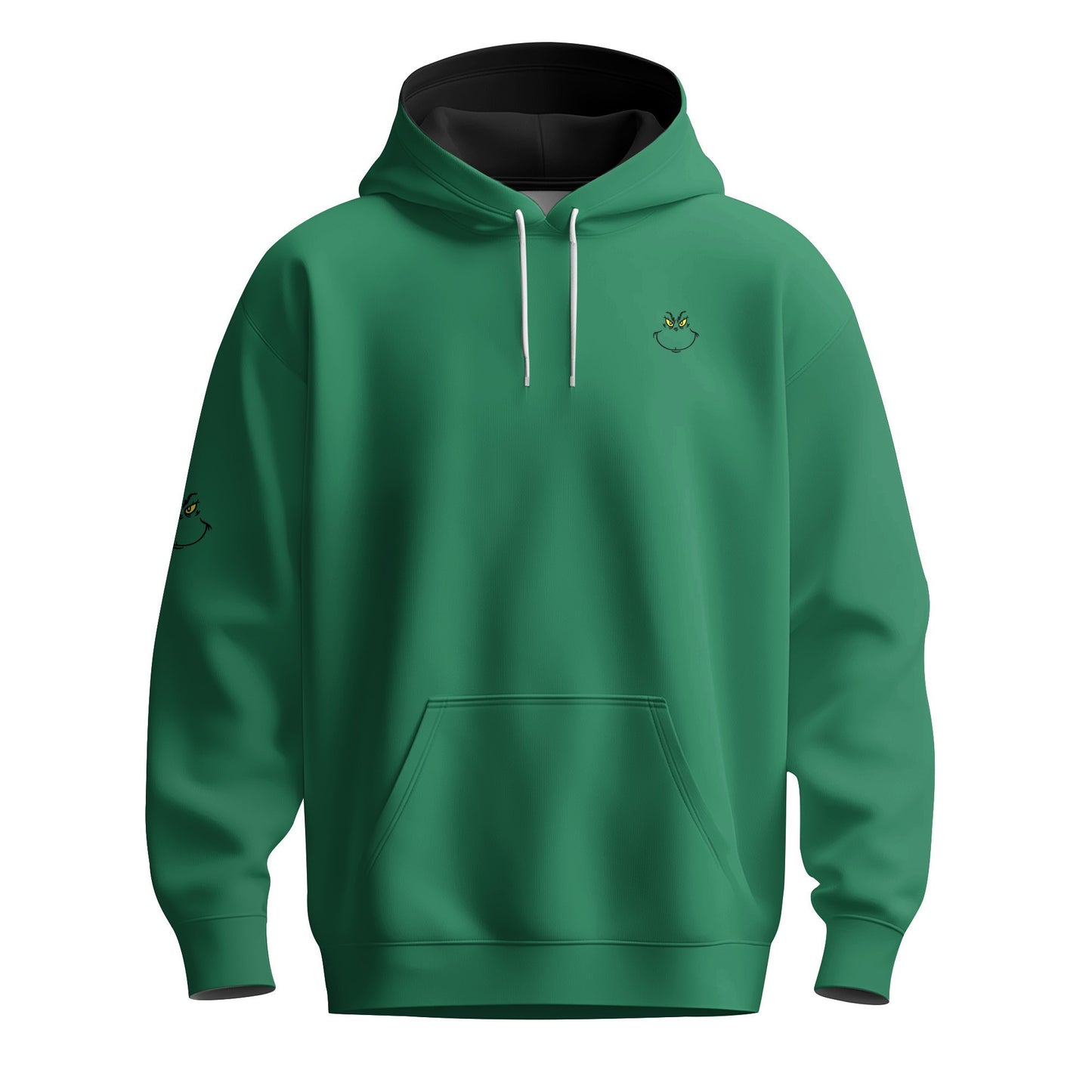 Green Funny Christmas Men Hoodie