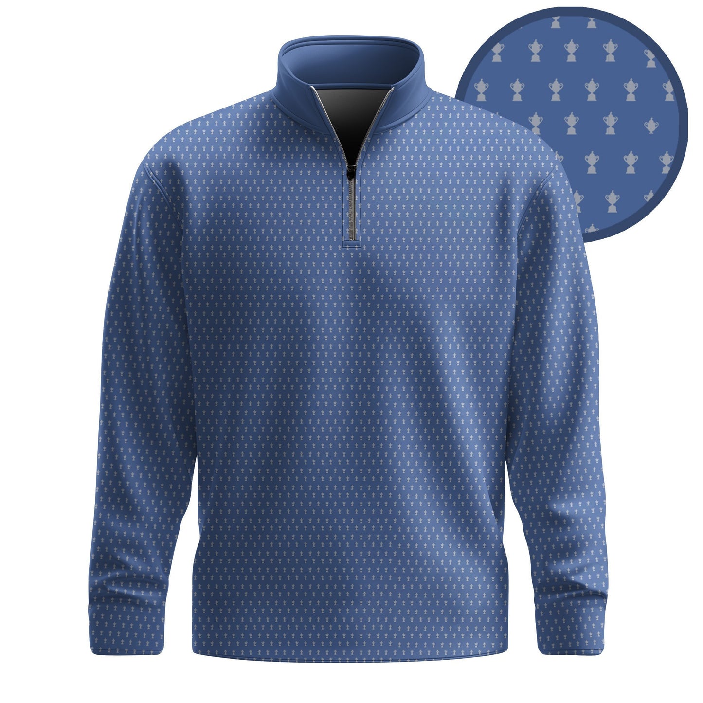 Old Money Color 2026 Trophy Men Quarter-zip Pullover