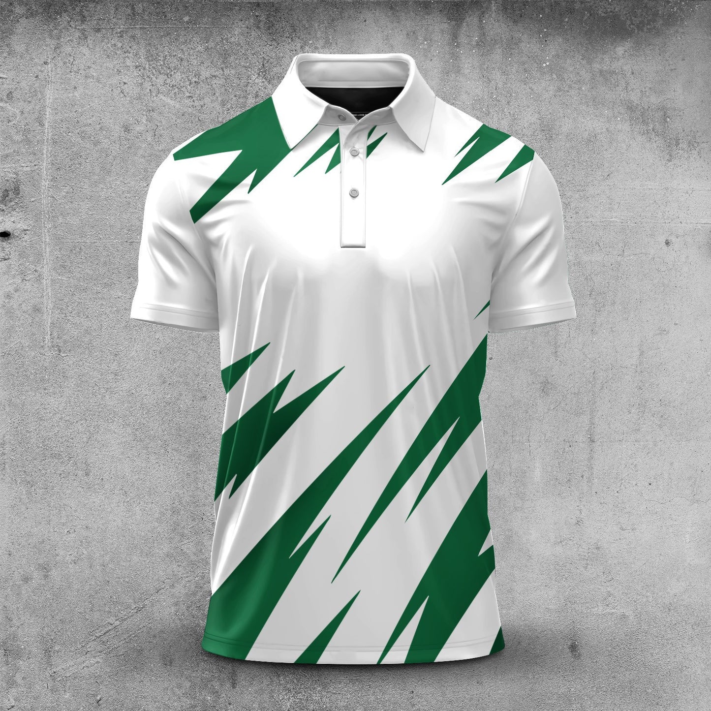 Green Tear Men Polo Shirt