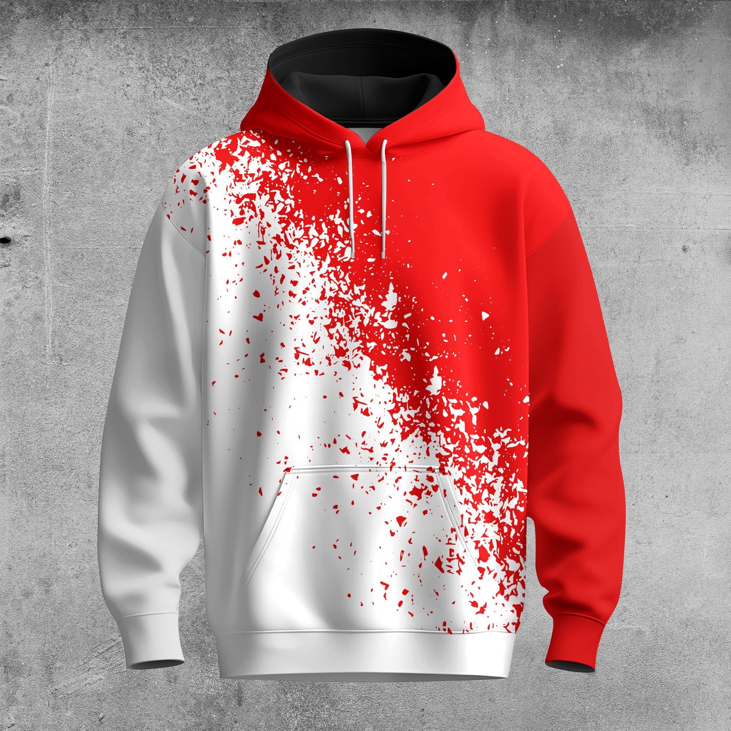 Red 2026 Sporty Men Hoodie