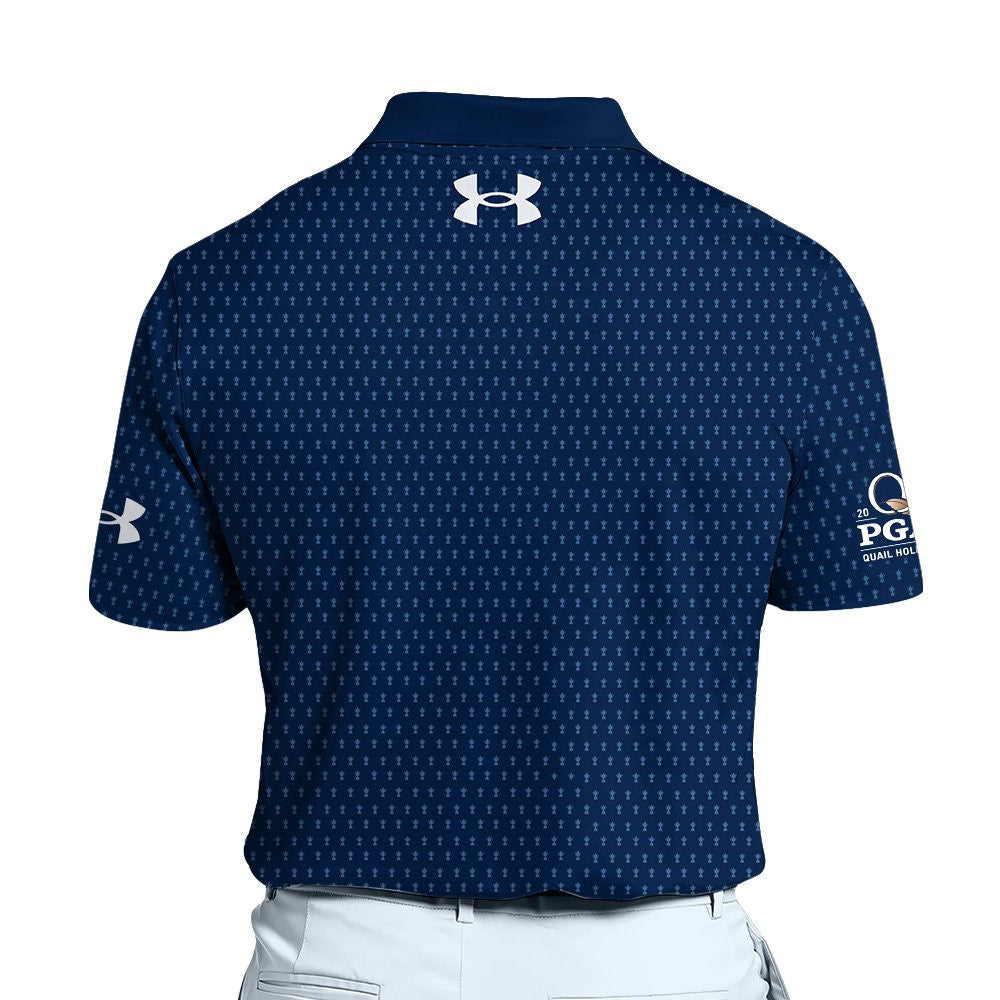 BOGO - 2025 QUAIL HOLLOW Blue UA V2 Men Polo Shirt