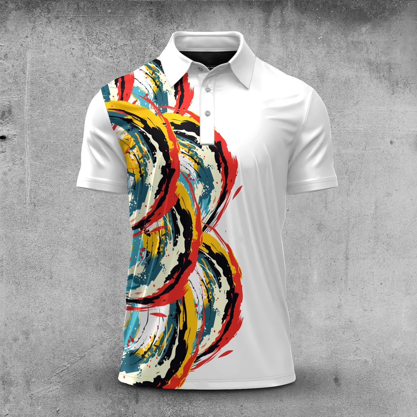 Color Wave 2026 Men Polo Shirt