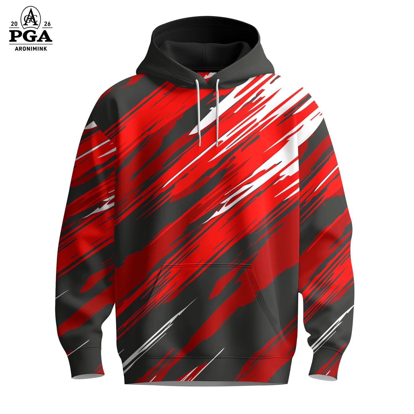 Red Black 2026 Men Hoodie