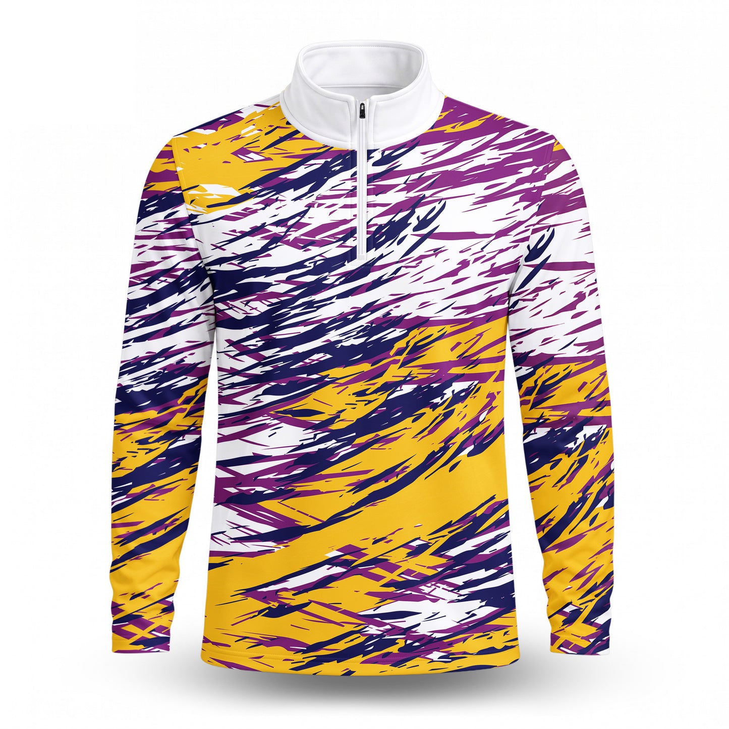 Loud Paint Brush Men Quarter-zip Pullover