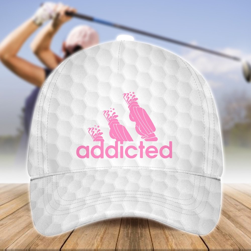 I Hate Golf Golf Ball Pink Cap CVH240901