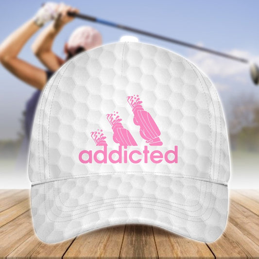 I Hate Golf Golf Ball Pink Cap CVH240901