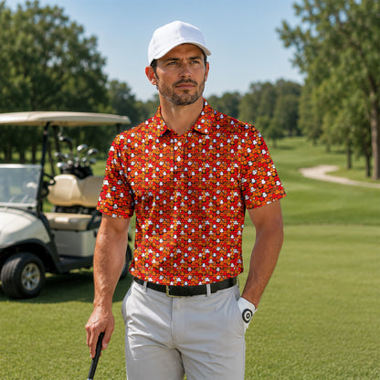 Halloween Secret Men Polo Shirt