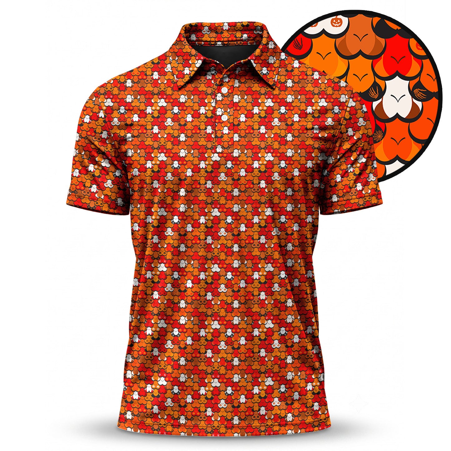 Halloween Secret Men Polo Shirt