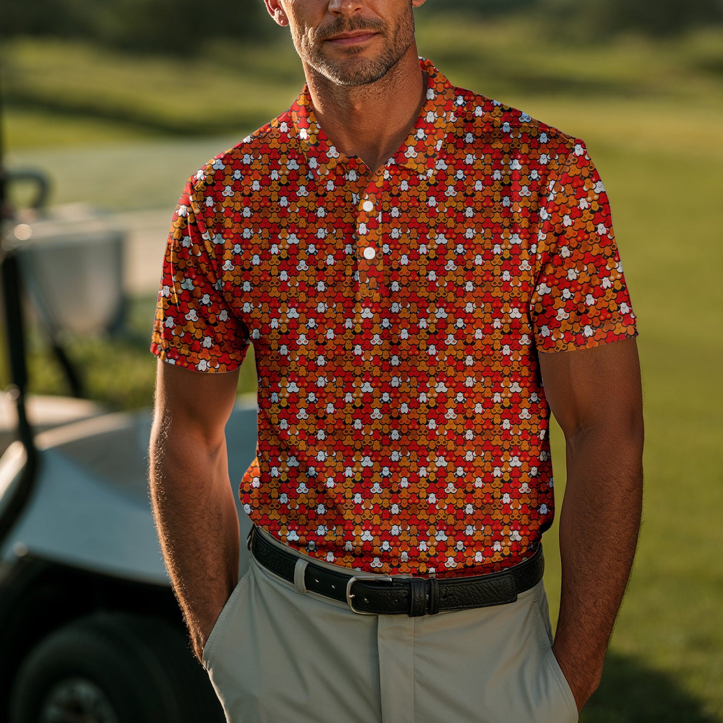 Halloween Secret Men Polo Shirt