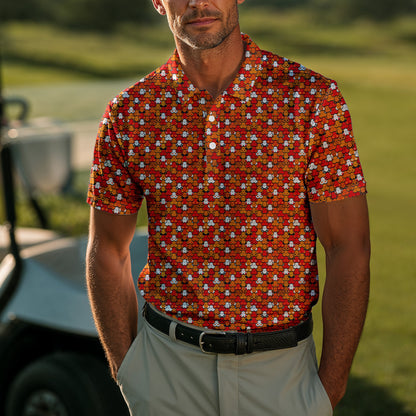 Halloween Secret Men Polo Shirt
