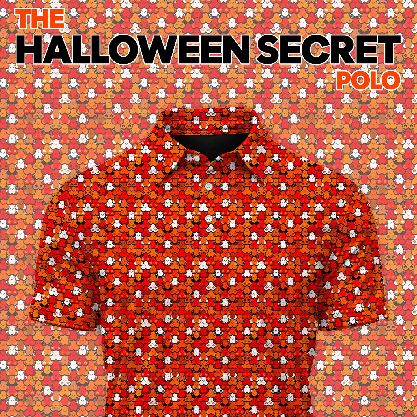 Halloween Secret Men Polo Shirt