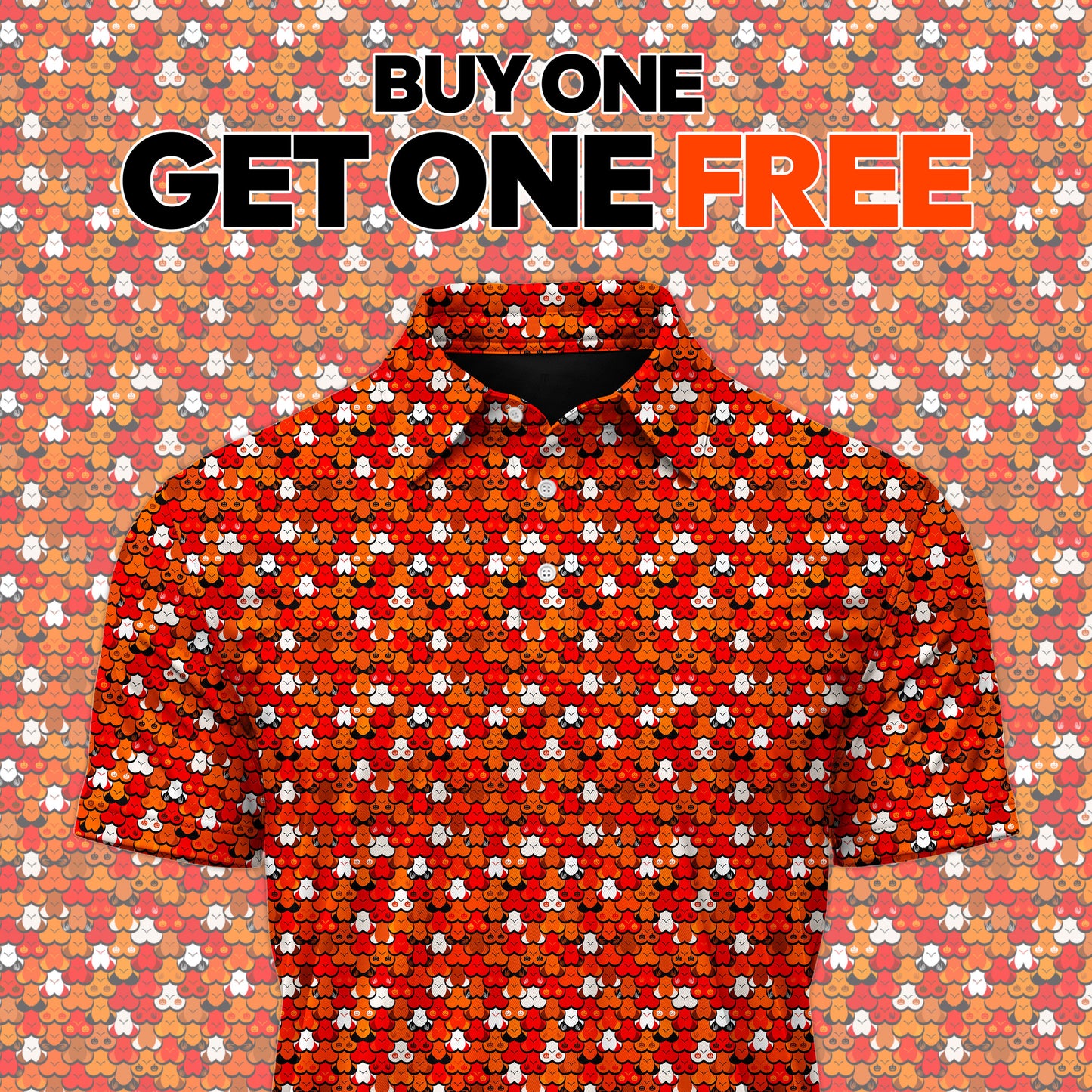 Halloween Secret Men Polo Shirt