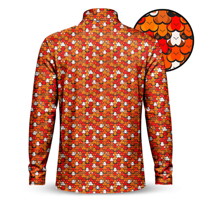 Halloween Secret Men Quarter-zip Pullover