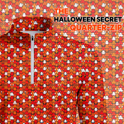 Halloween Secret Men Quarter-zip Pullover
