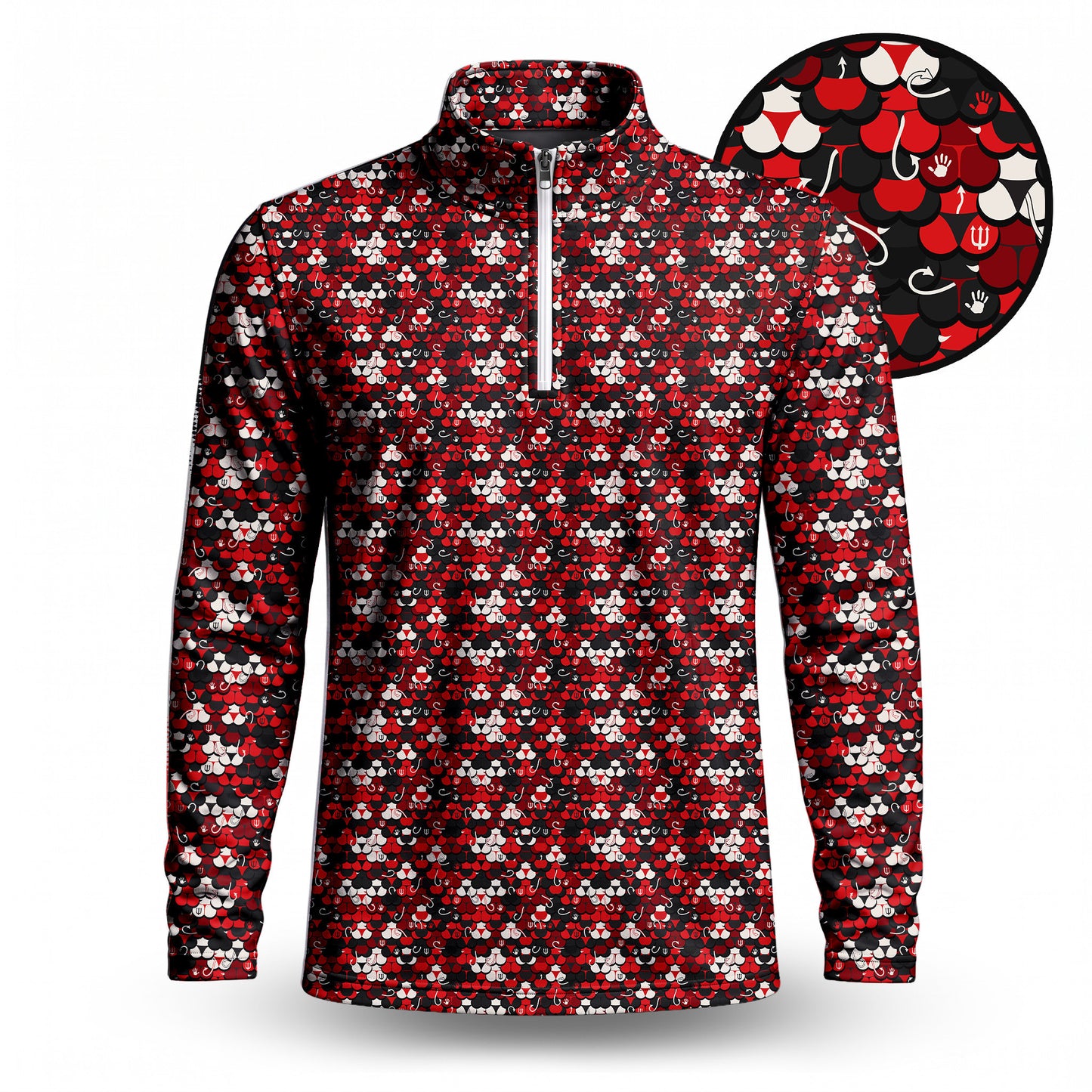 Devil's Men Quarter-zip Pullover