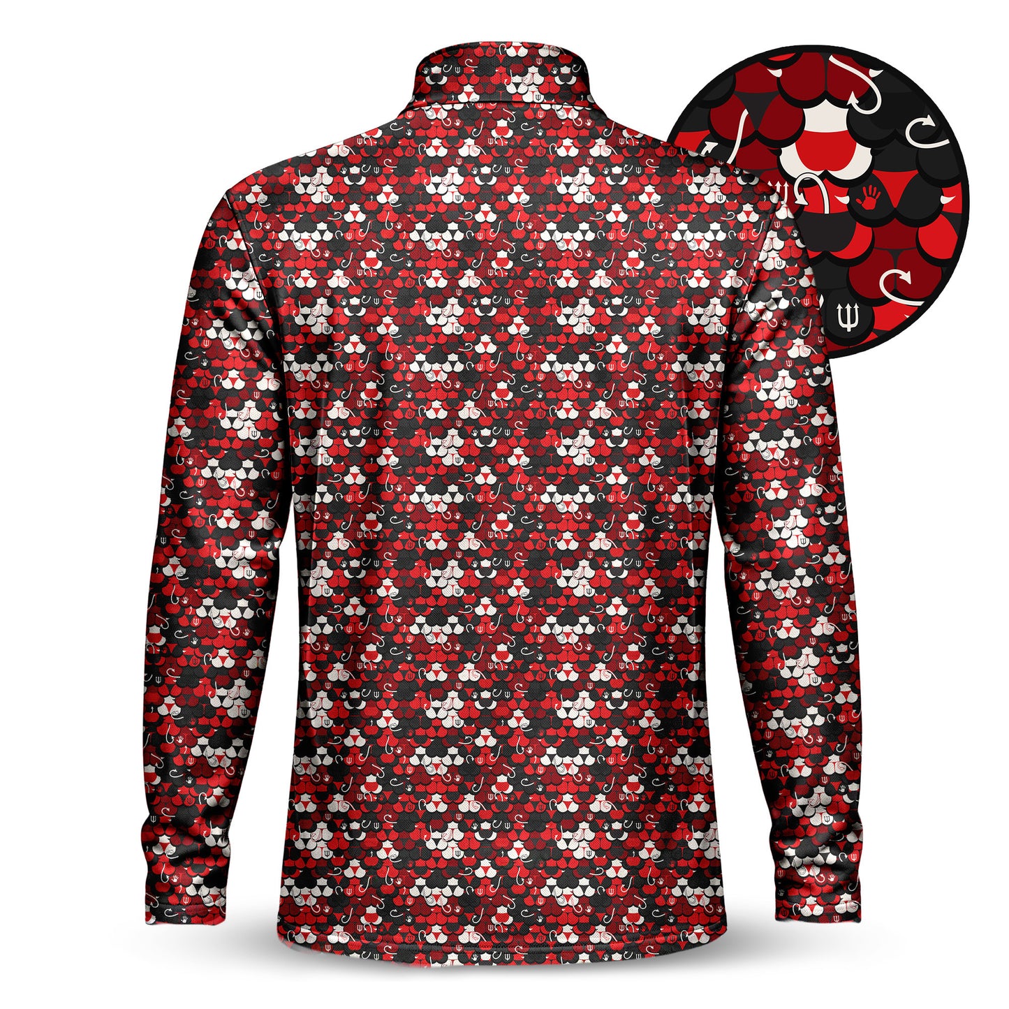 Devil's Men Quarter-zip Pullover