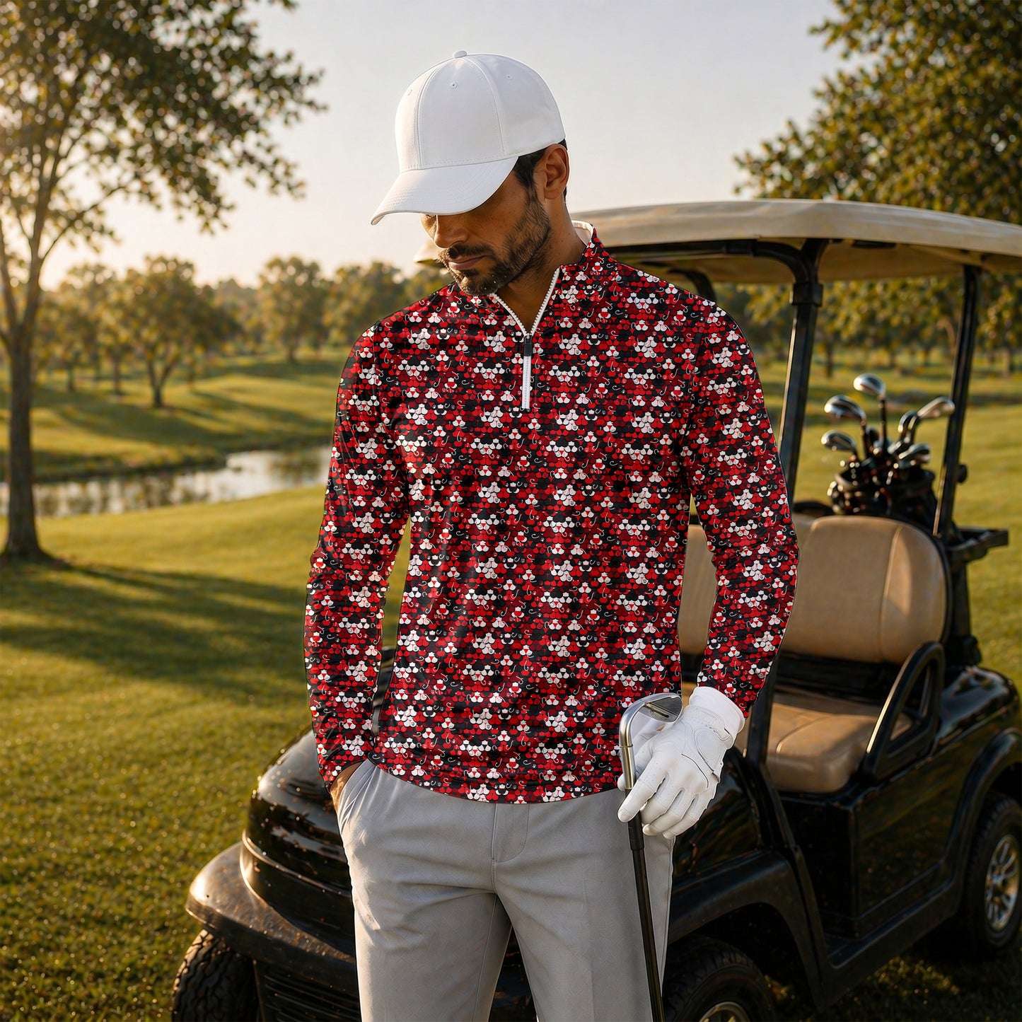 Devil's Men Quarter-zip Pullover