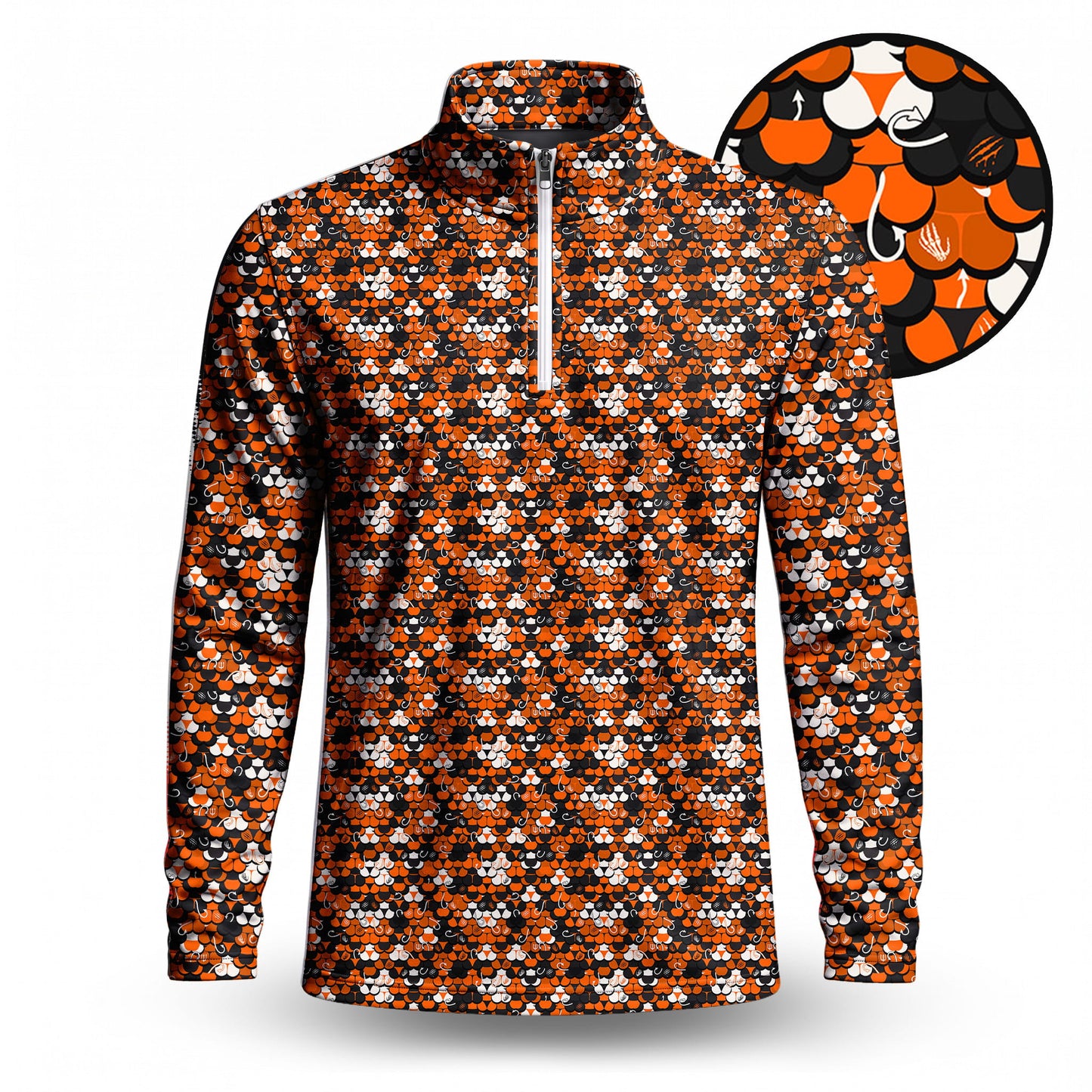 Halloween Gift Men Quarter-zip Pullover