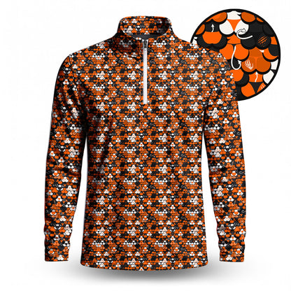 Halloween Gift Men Quarter-zip Pullover