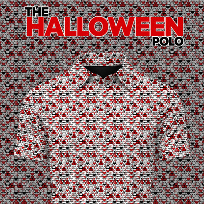 Halloween Bloody Hands Men Polo Shirt V2