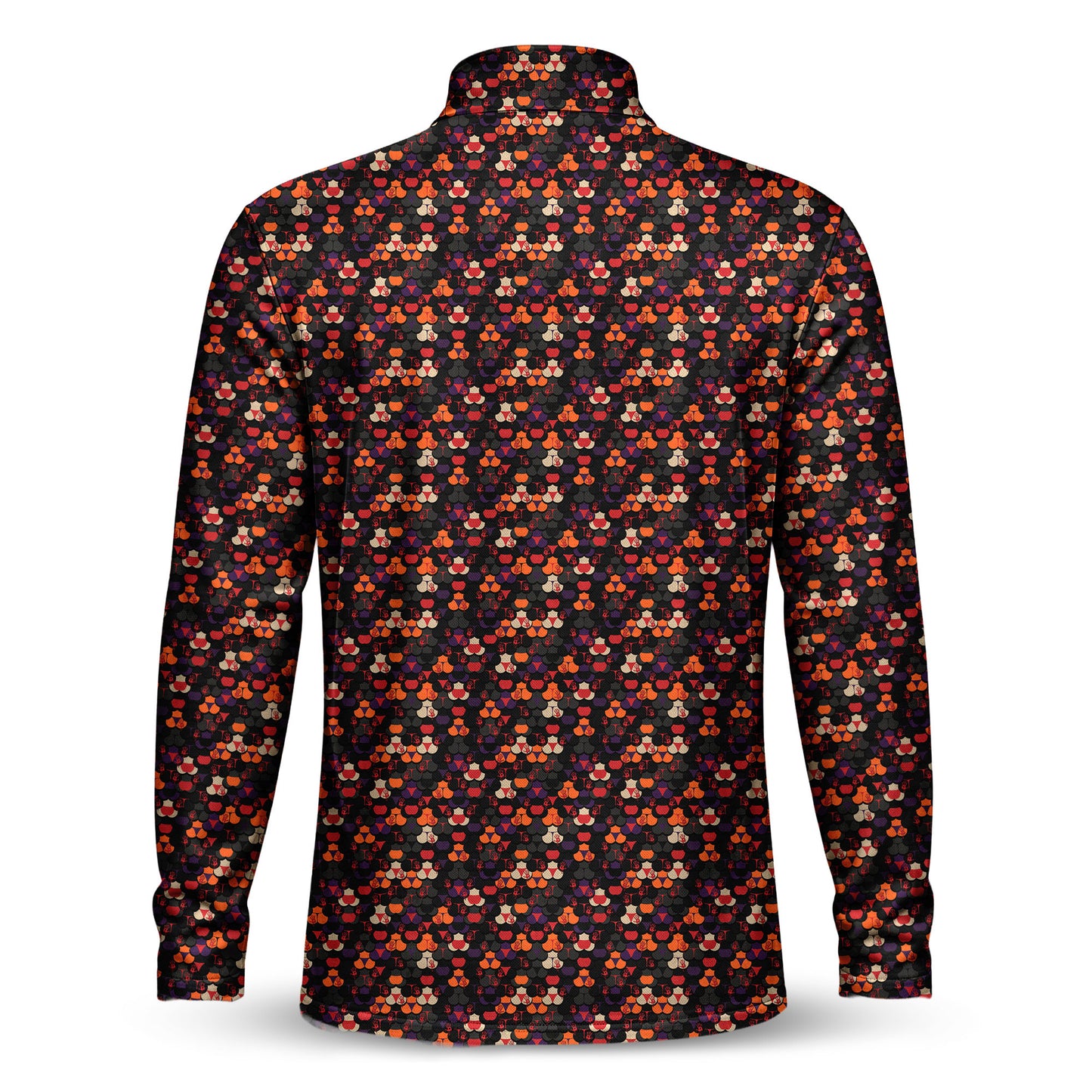 Halloween Bloody Hands Men V1 Quarter-zip Pullover