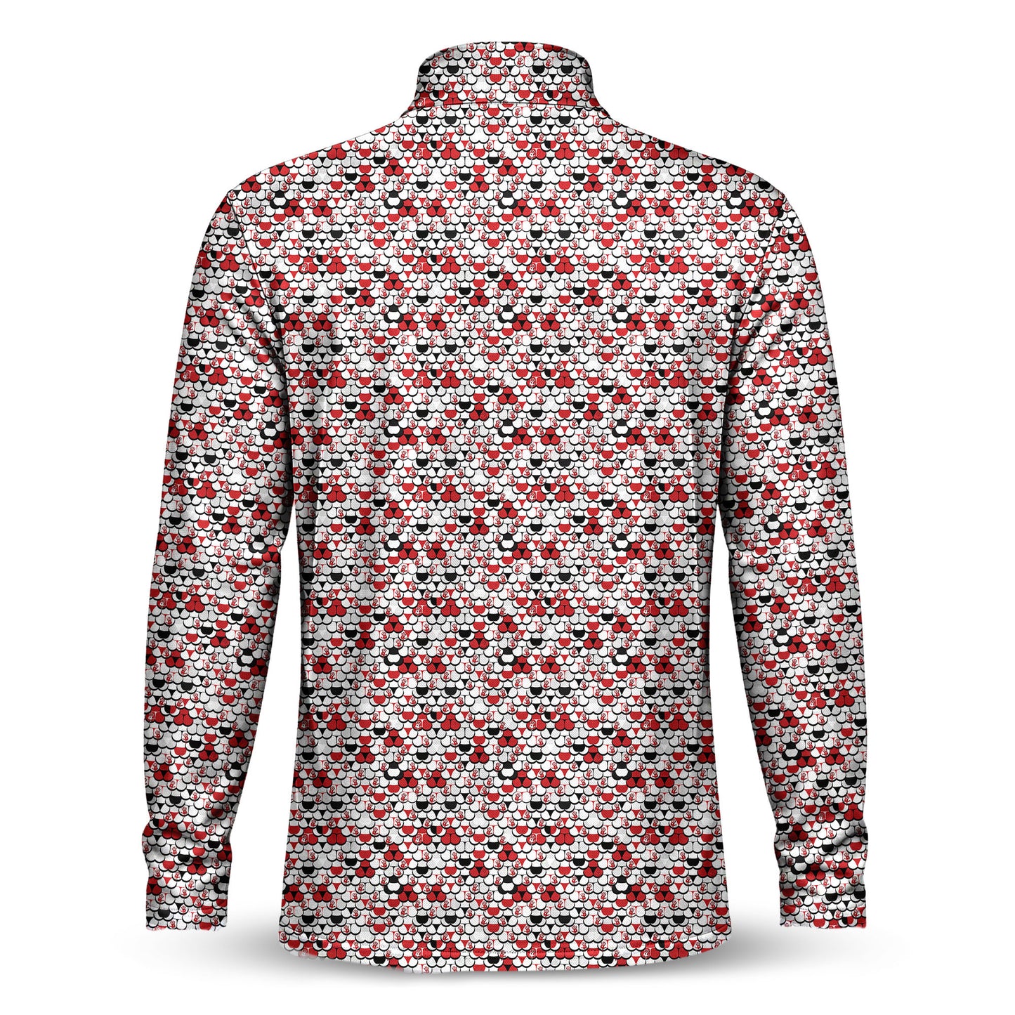 Halloween Bloody Hands Men V2 Quarter-zip Pullover