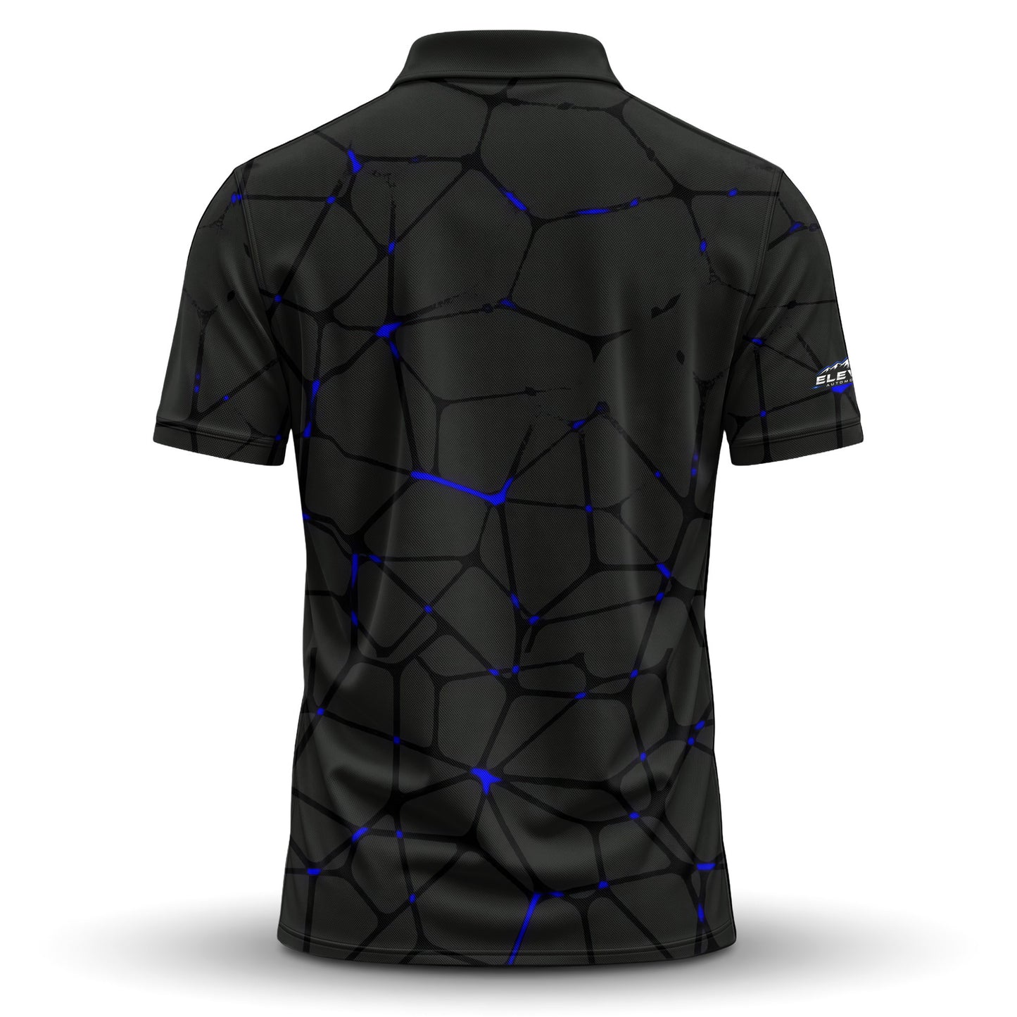 Dark Blue Elevate Men Polo Shirt