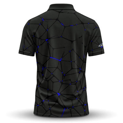 Dark Blue Elevate Men Polo Shirt