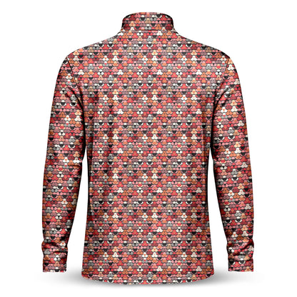 The Lace Men Quarter-zip Pullover