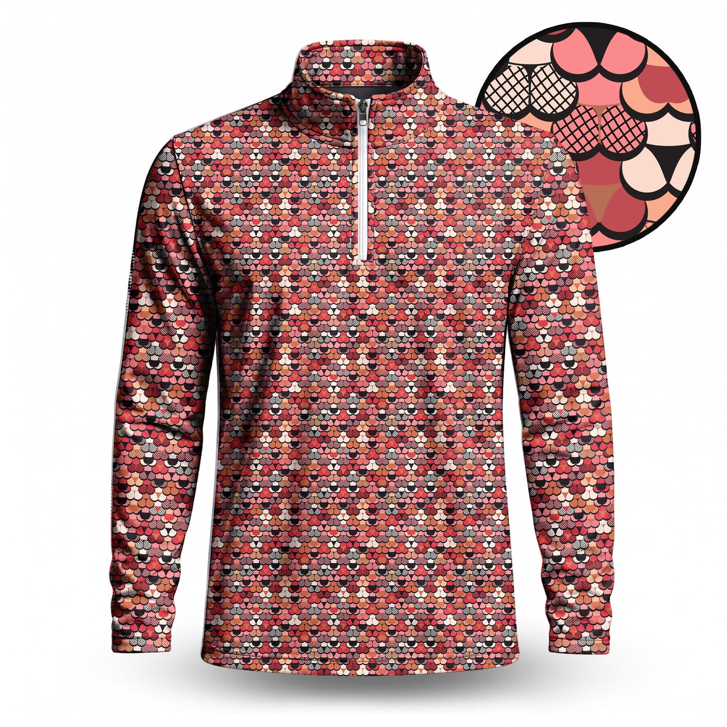 The Lace Men Quarter-zip Pullover