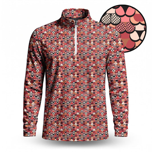The Lace Men Quarter-zip Pullover