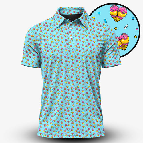 The Ice-cream Men Polo Shirt