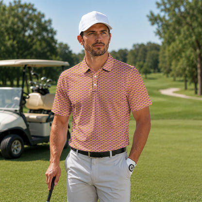The Ice-cream Seamless Men Polo Shirt
