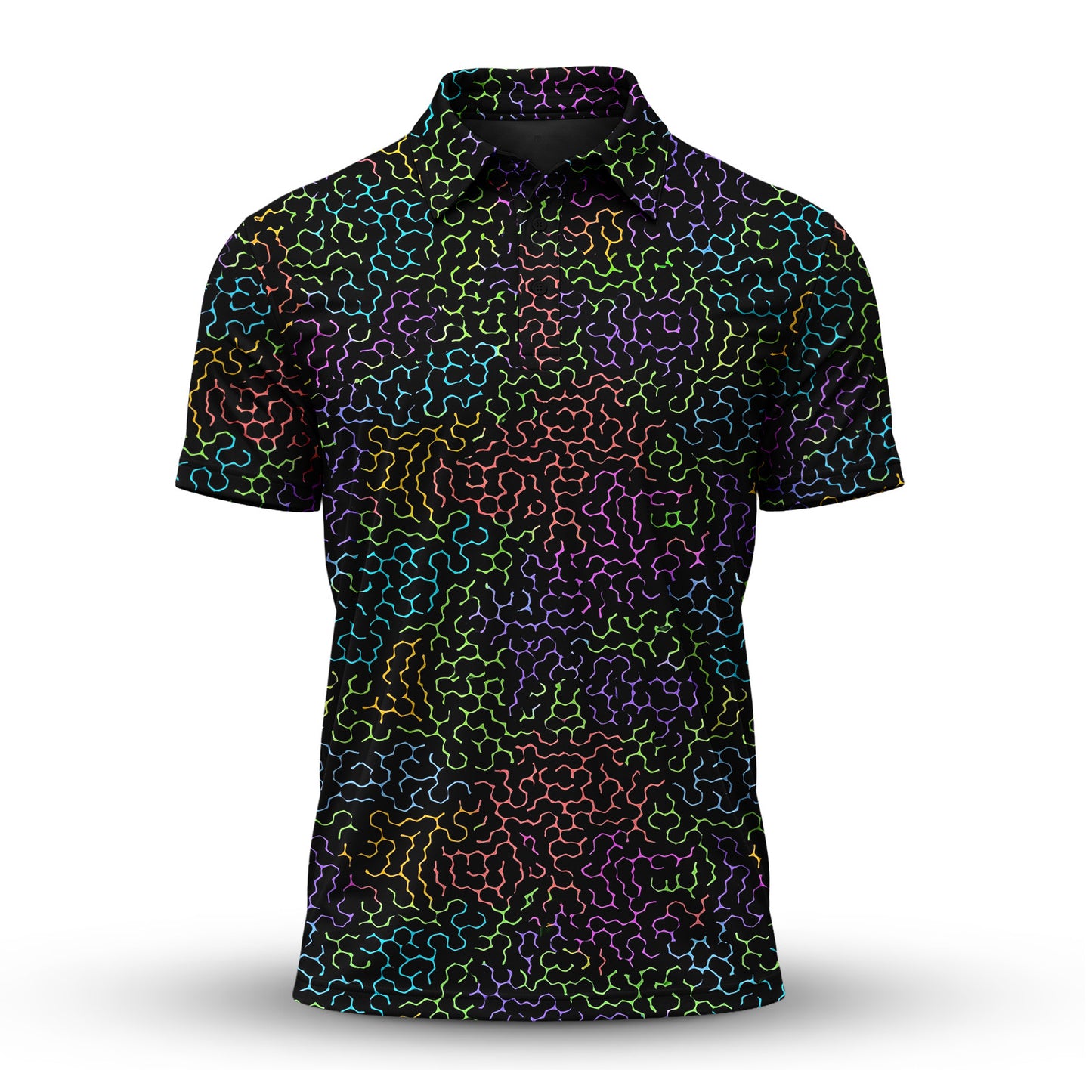 Black Color Men Polo Shirt
