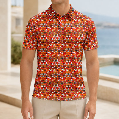 Halloween Secret V2 Men Polo Shirt