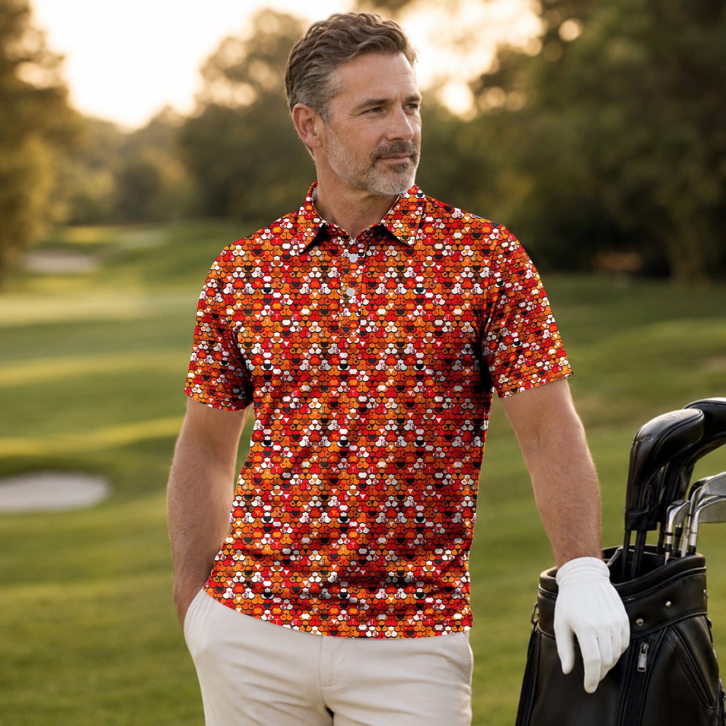 Halloween Secret V2 Men Polo Shirt
