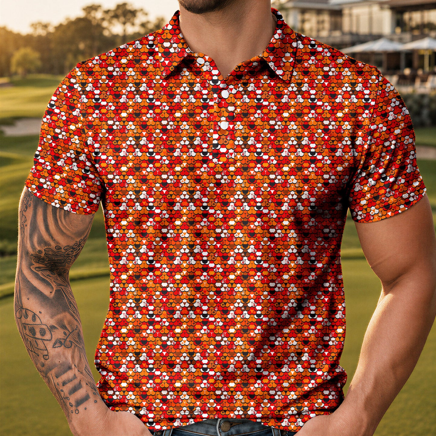 Halloween Secret V2 Men Polo Shirt