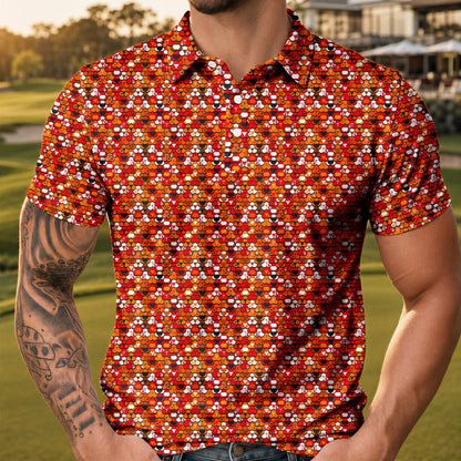 Halloween Secret V2 Men Polo Shirt