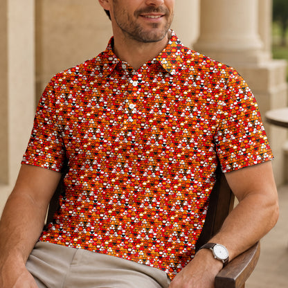 Halloween Secret V2 Men Polo Shirt