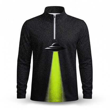 UFO Men Quarter-zip Pullover