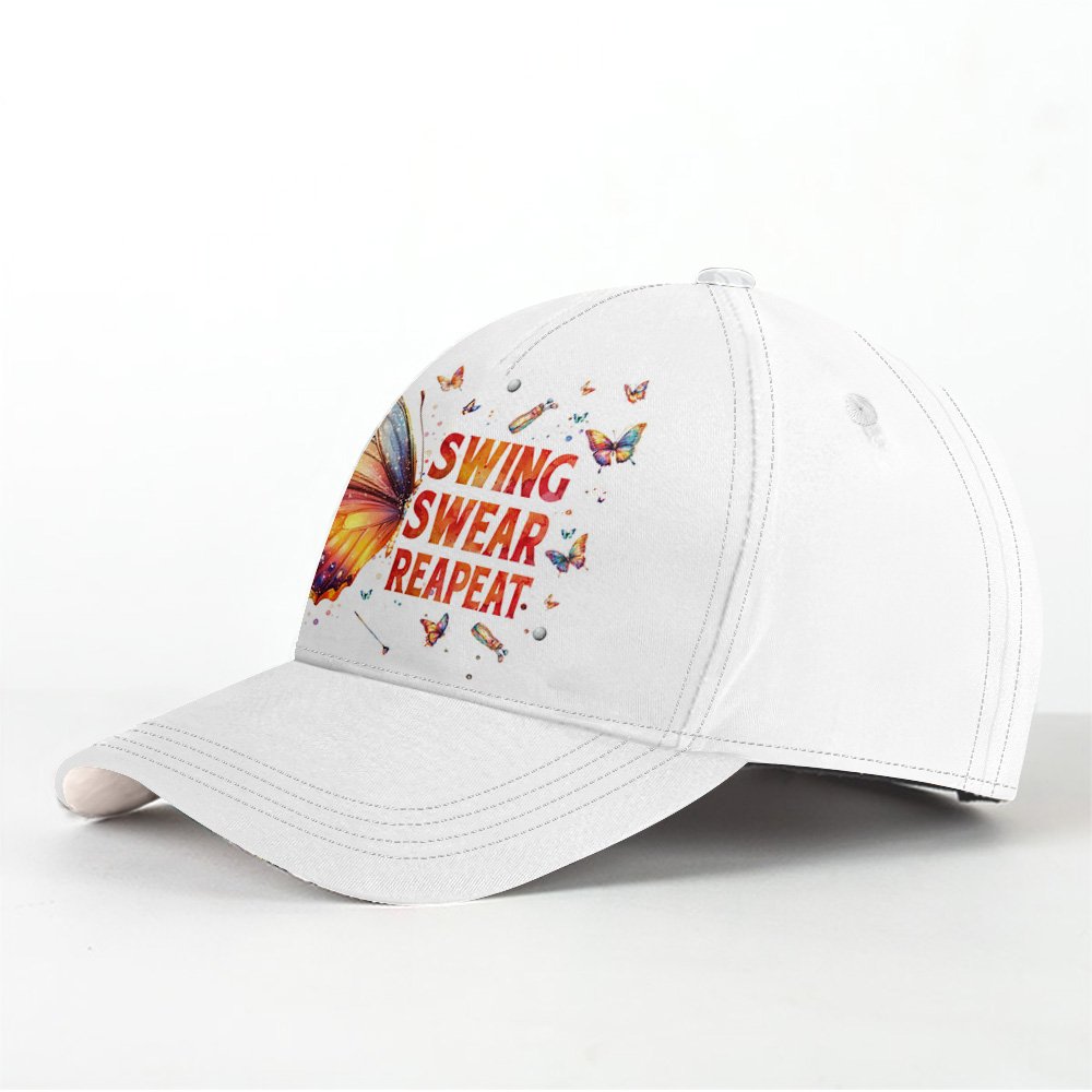 Butterfly Swing Swear Repeat Cap CVH210901