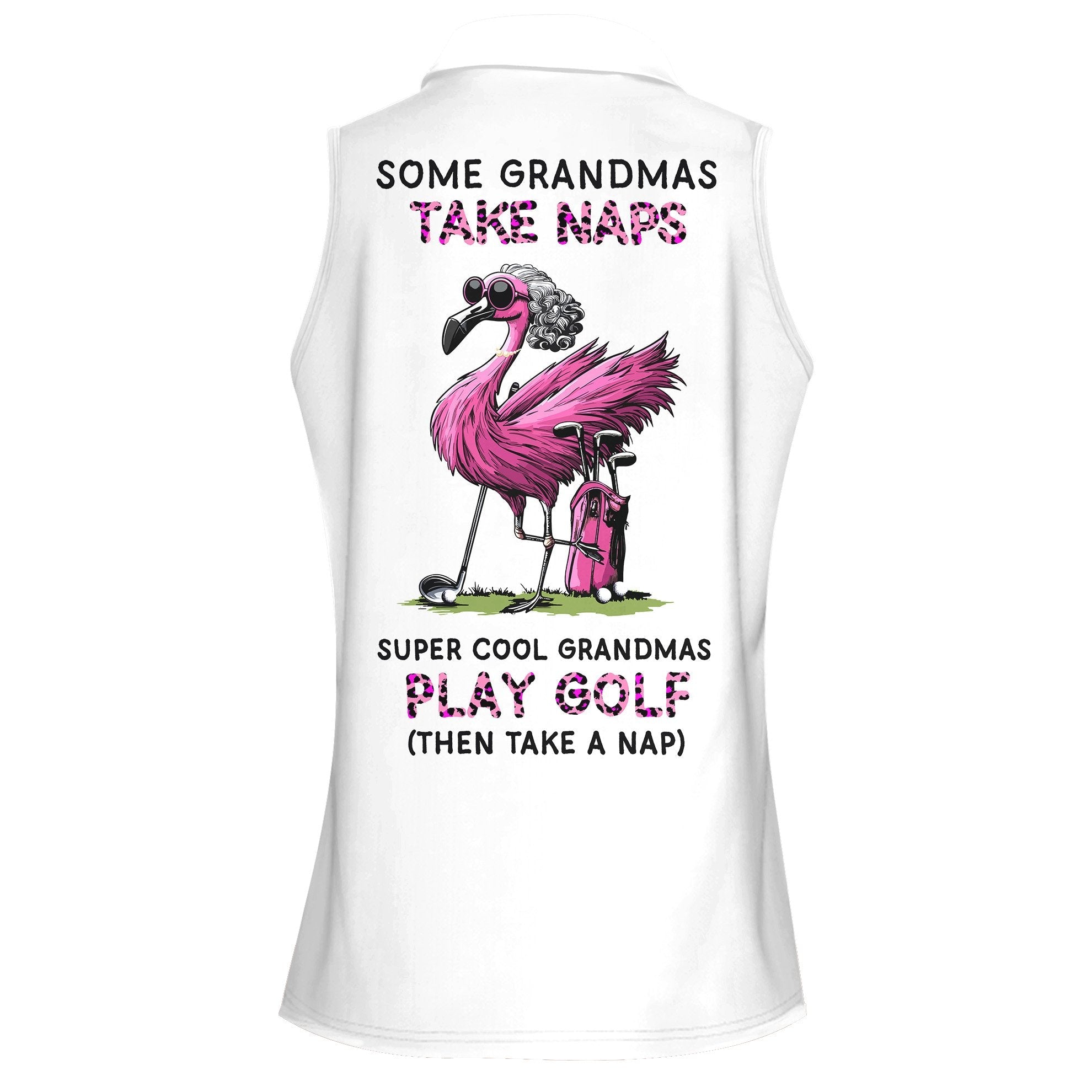 Super Cool Grandmas Play Golf Then Take Nap Women Polo Shirt LVH220901