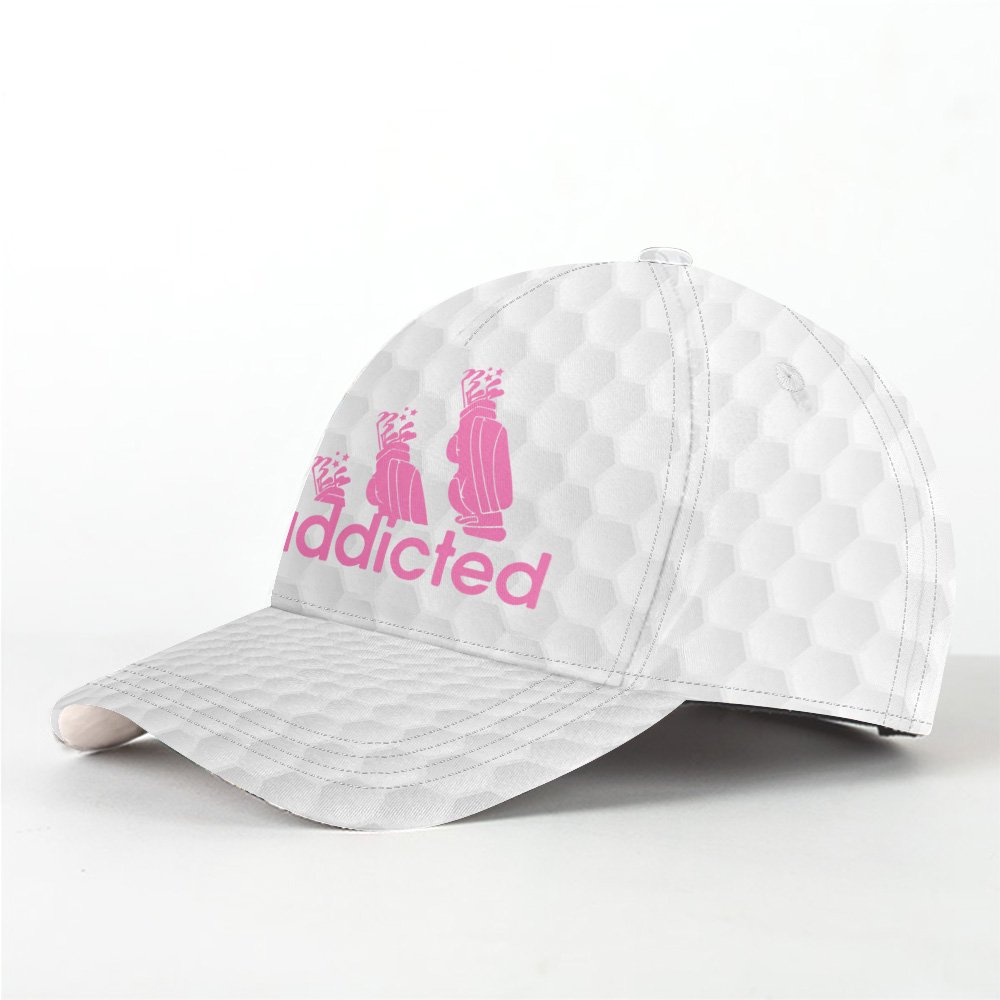 I Hate Golf Golf Ball Pink Cap CVH240901