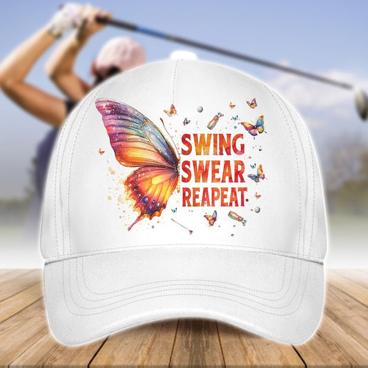 Butterfly Swing Swear Repeat Cap CVH210901
