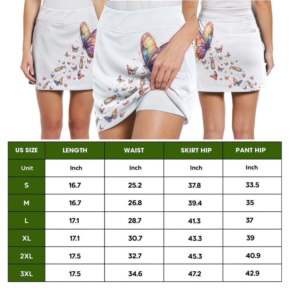 Butterfly Swing Swear Repeat Skort KVH210901