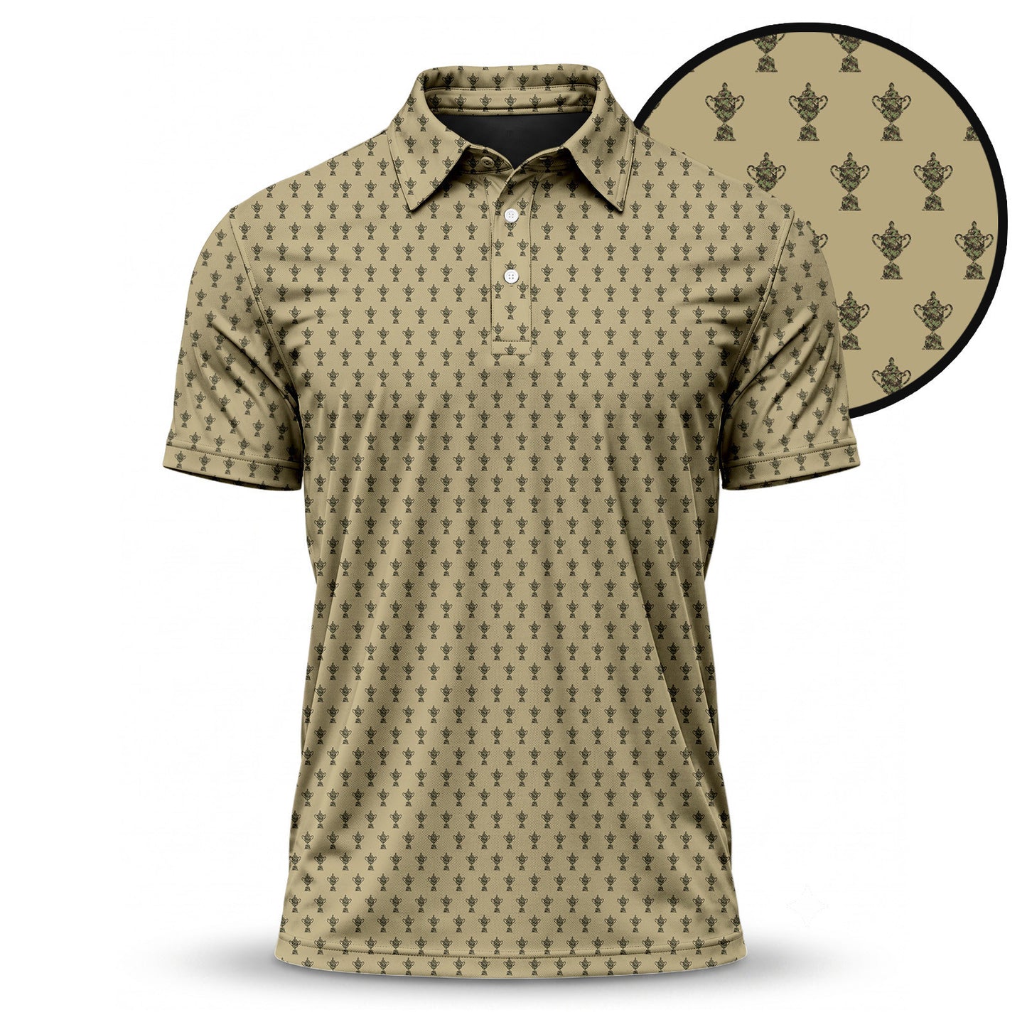 2027 Trophy Camo Men Polo Shirt V2